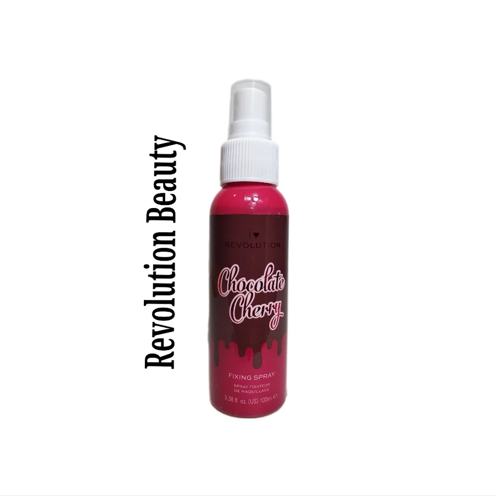 💜 Makeup Revolution Women Fixing Spray Chocolate Cherry Valentine's Day Makeup